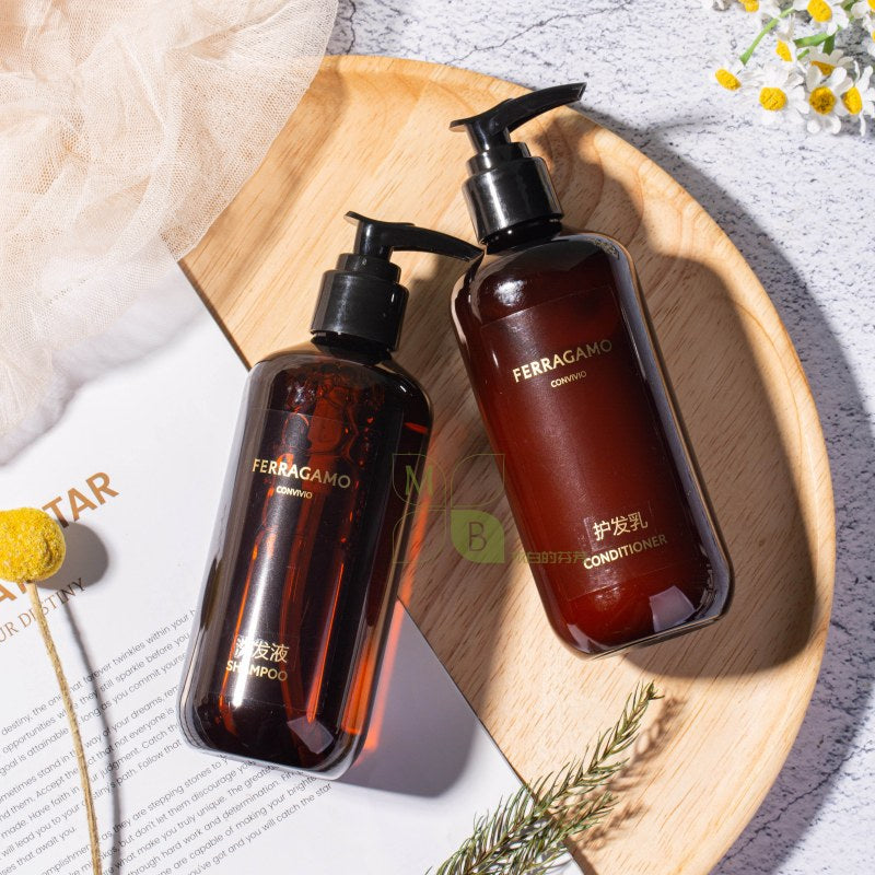 FERRAGAMO Shampoo & Shower Gel & Conditioner & Body Lotion 280ML