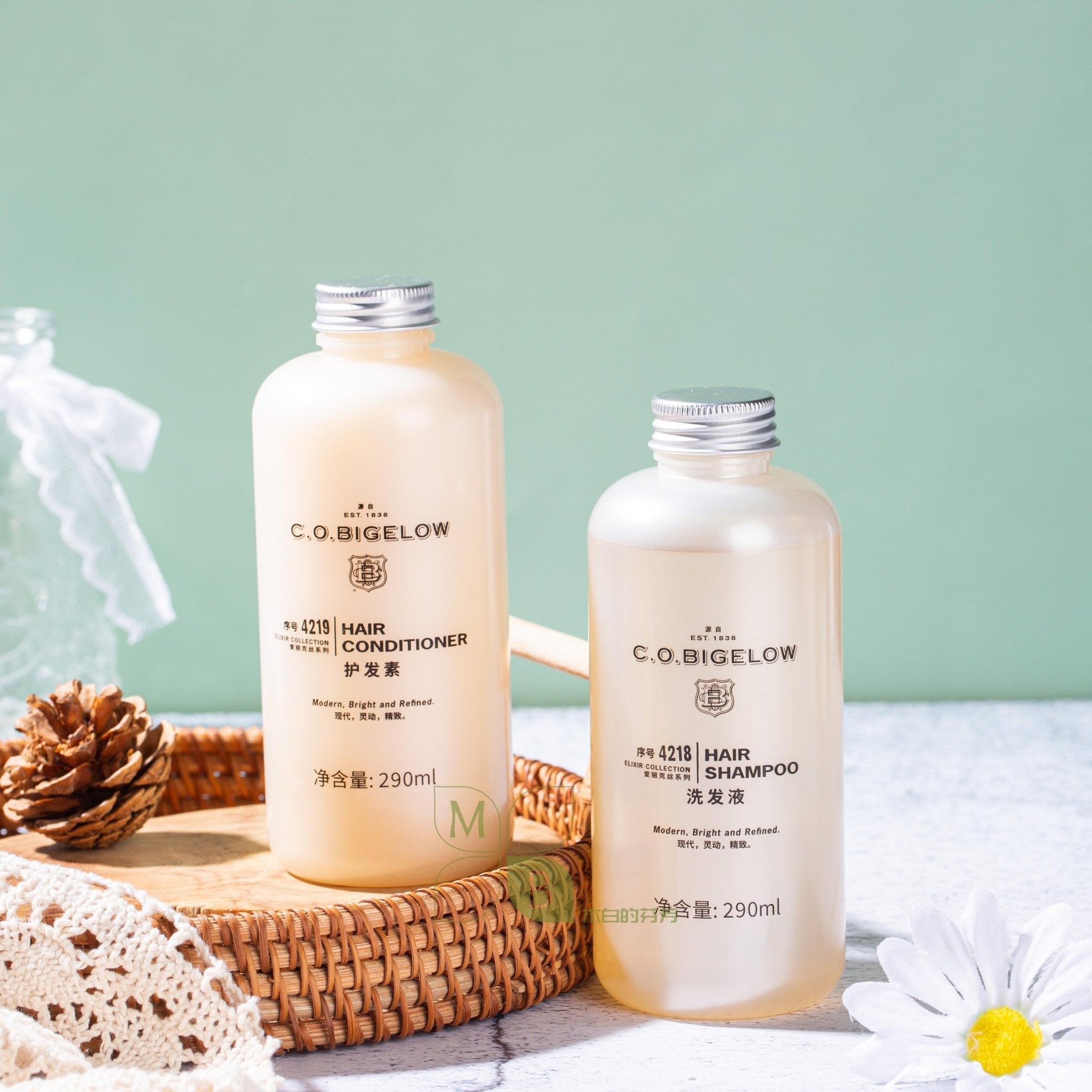 C.O.BIGELOW Shampoo & Shower Gel & Conditioner & Body Lotion & Hand Wash 290ML