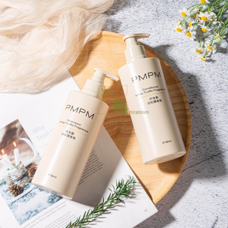 PMPM White Truffle Fragrance Shampoo & Shower Gel & Conditioner & Body Lotion 418ML
