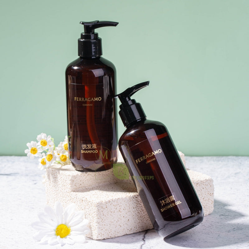 FERRAGAMO Shampoo & Shower Gel & Conditioner & Body Lotion 280ML