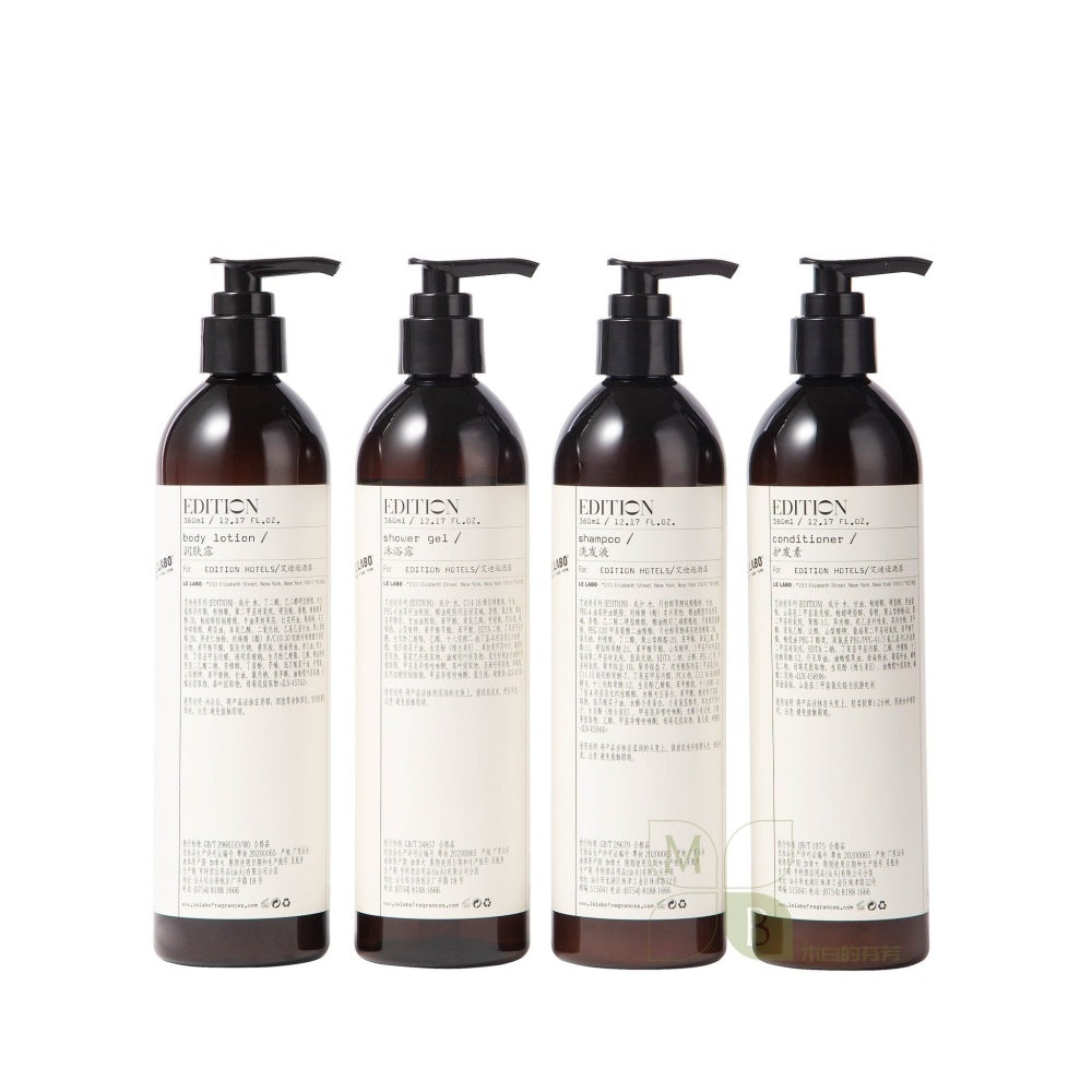 EDITION Shampoo or Shower Gel or Conditioner or Body Lotion 360ML
