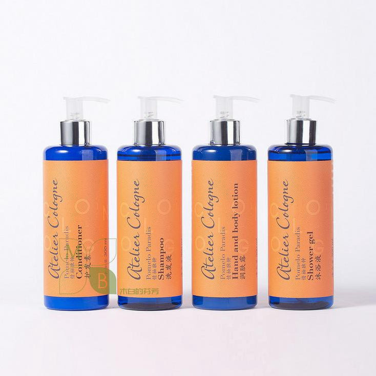 Four Seasons Hotel Shampoo & Conditioner & Shower Gel & Body Lotion 300ML Atelier Cologne