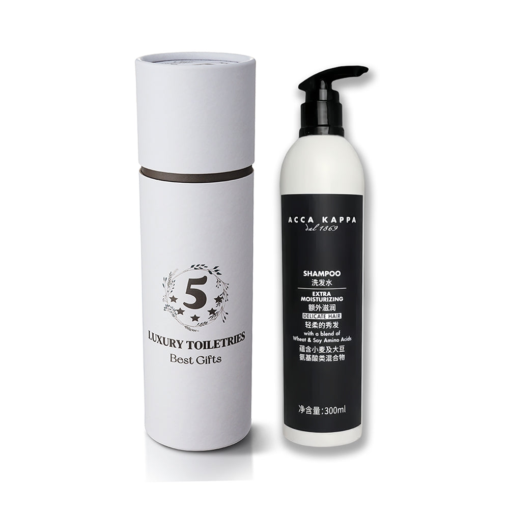 Wanda Vista Hotel Shampoo & Shower Gel & Conditioner & Body Lotion 300ML ACCA KAPPA