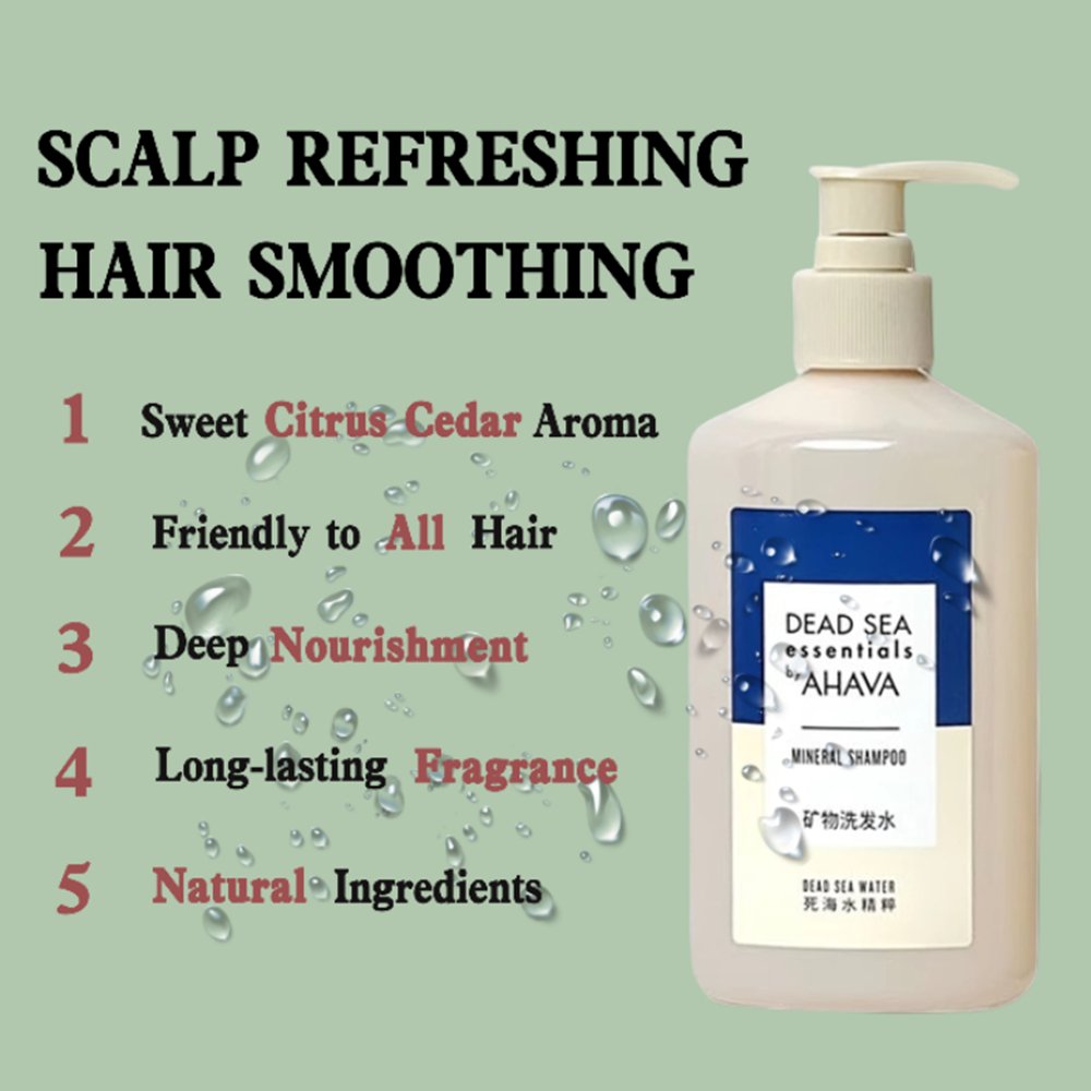 AHAVA Deadsea body lotion, hotel-shampoo-conditioner