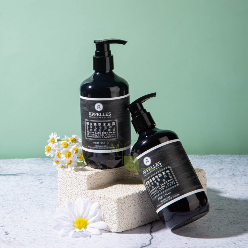 2 bottles of APPELLES Nigella Sativa shower gel and shampoo 300ml.