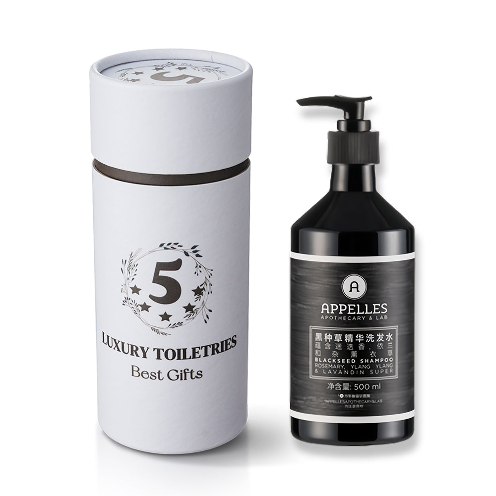 Langham Hotel Shampoo & Shower Gel & Conditioner & Body Lotion Nigella Sativa 300ML APPELLES
