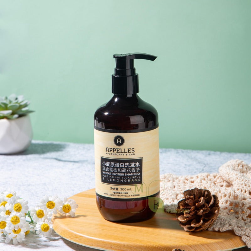 one bottle of APPELLES shampoo.