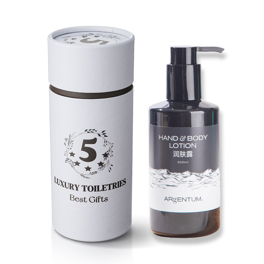 ARGENTUM Shampoo & Shower Gel & Conditioner & Body Lotion 300ML