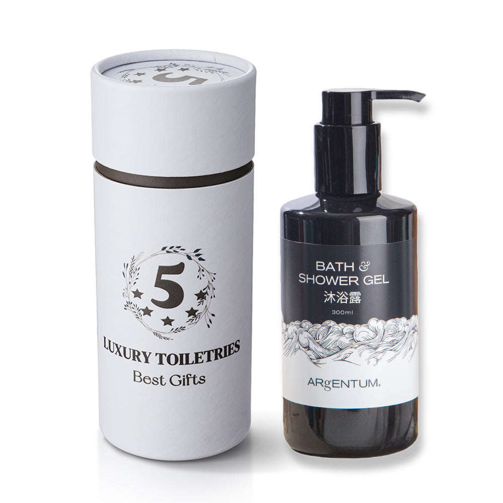 ARGENTUM Shampoo & Shower Gel & Conditioner & Body Lotion 300ML