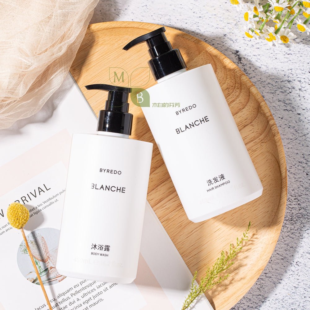 BYREDO BLANCHE, body lotion, hotel-shampoo-conditioner