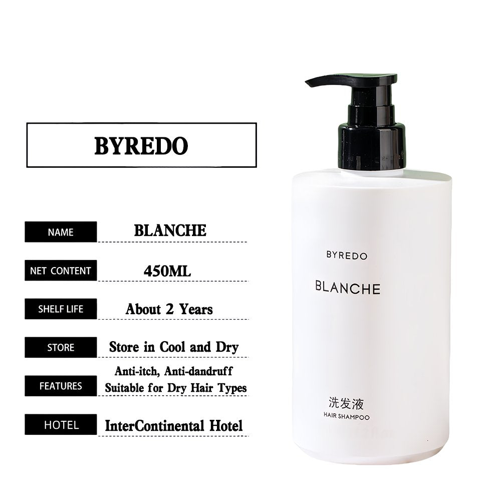BYREDO BLANCHE, body lotion, hotel-shampoo-conditioner