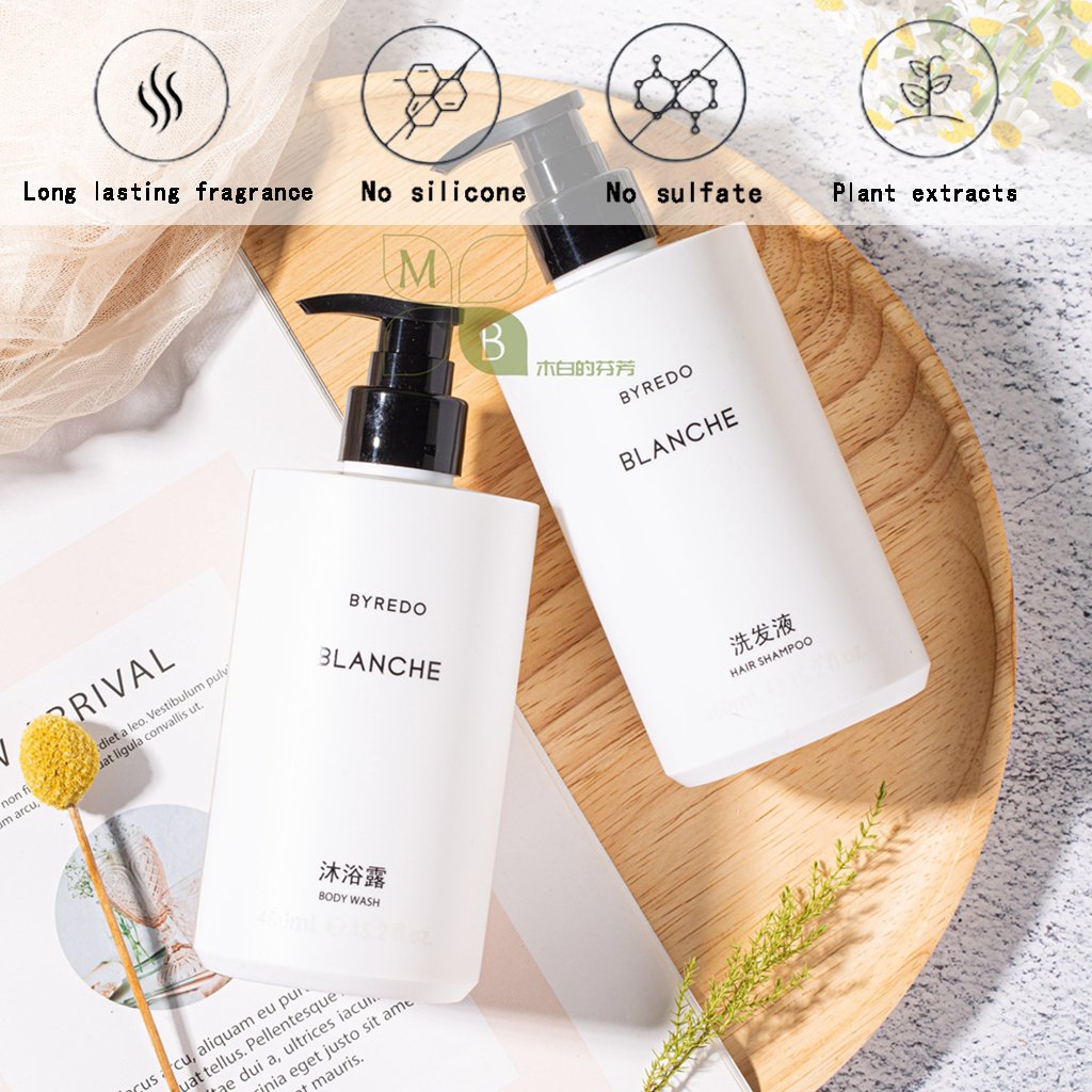 BYREDO BLANCHE, body lotion, hotel-shampoo-conditioner