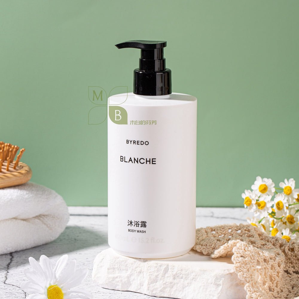 BYREDO BLANCHE, body lotion, hotel-shampoo-conditioner