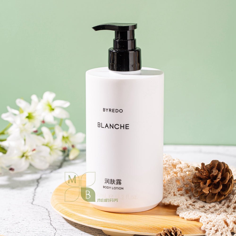 BYREDO BLANCHE, body lotion, hotel-shampoo-conditioner