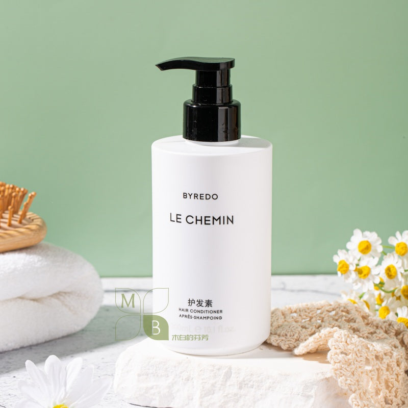 BYREDO body lotion, hotel-shampoo-conditioner, LE CHEMIN