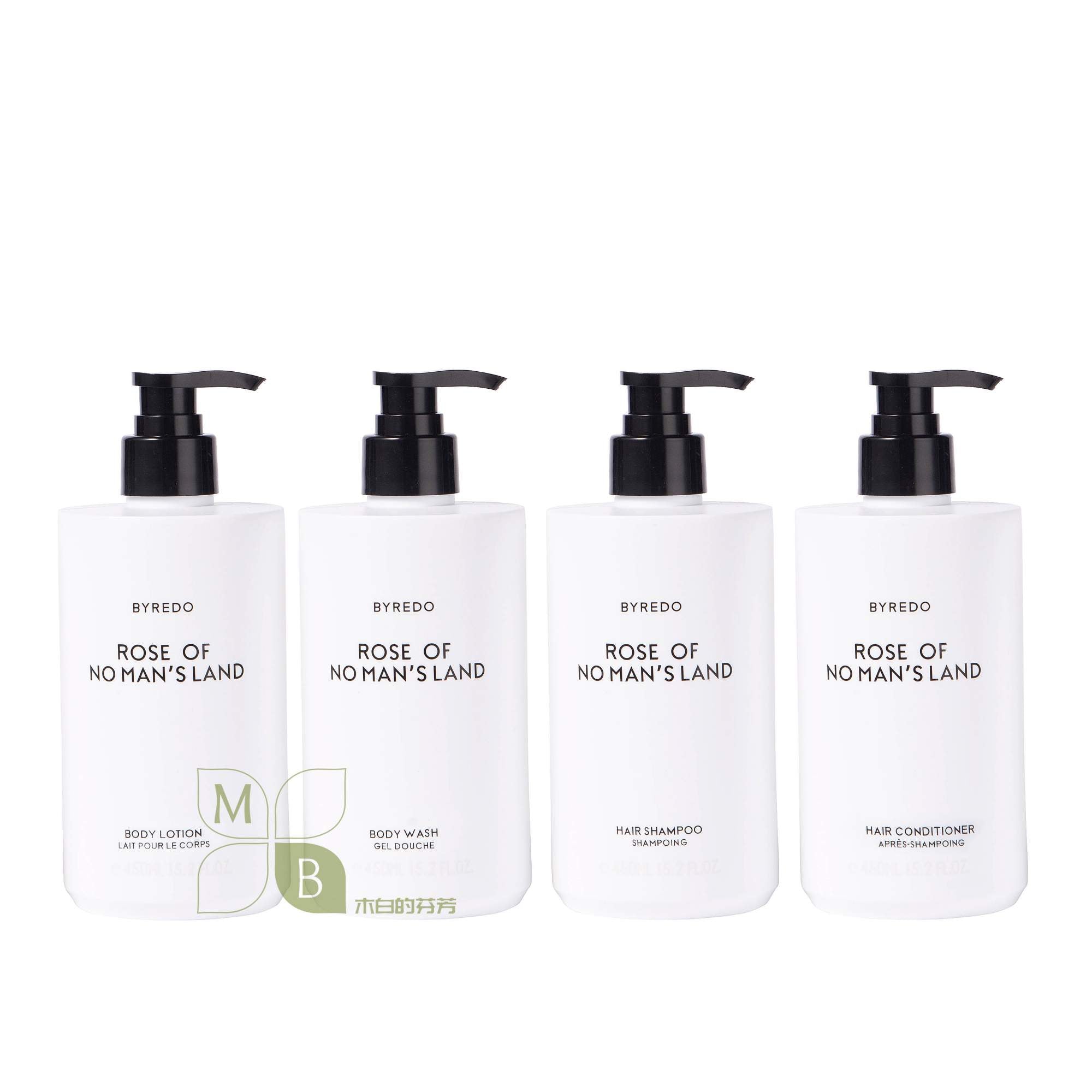 BYREDO body lotion, BYREDO MOJAVE GHOST, BYREDO Shampoo, hotel-shampoo-conditioner