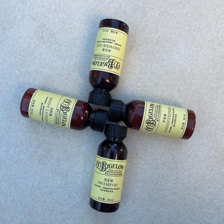 C.O. Bigelow Shampoo & Conditioner & Shower Gel & Body Lotion 40ml