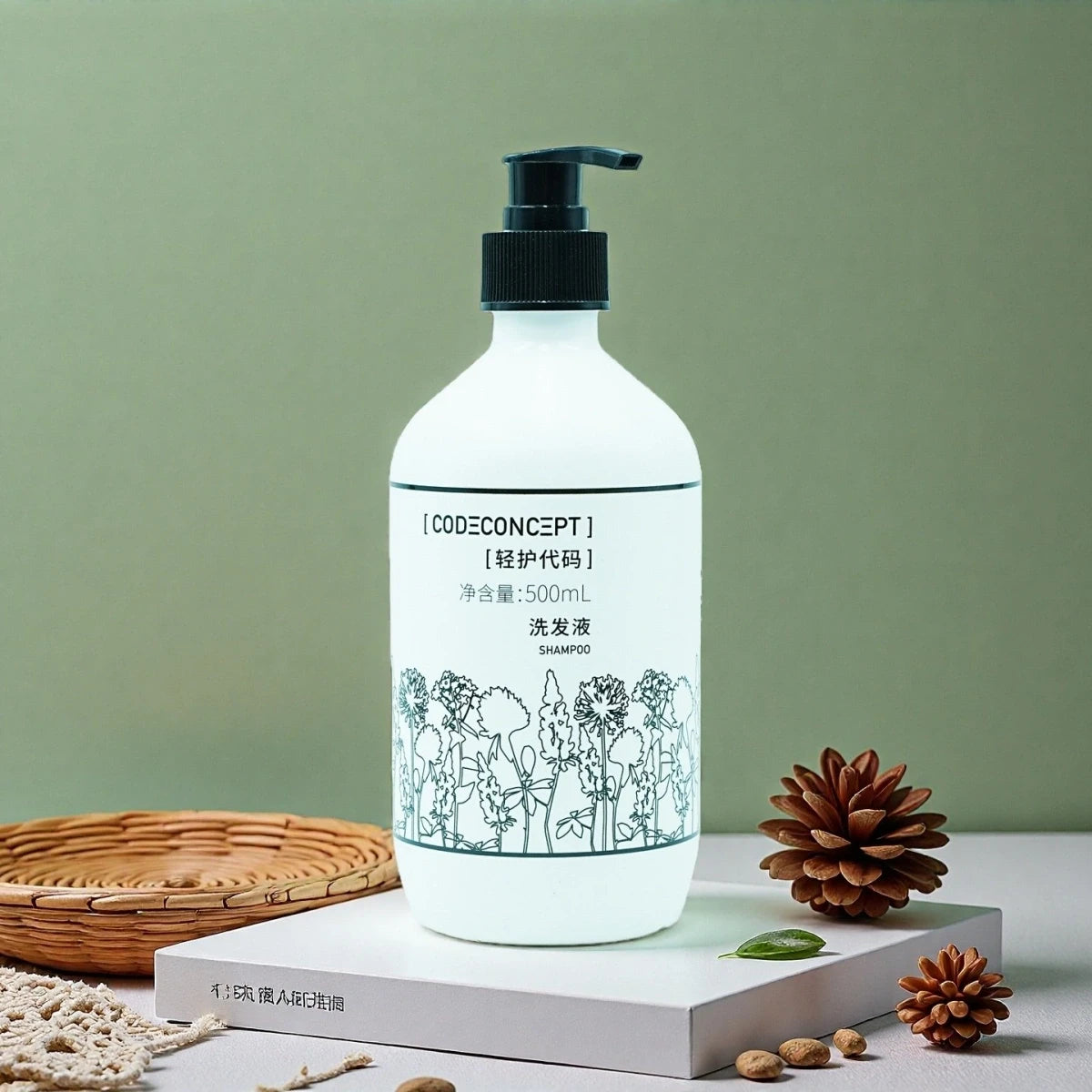 CODE CONCEPT Shampoo oder Spülung oder Duschgel oder Handseife 500ML