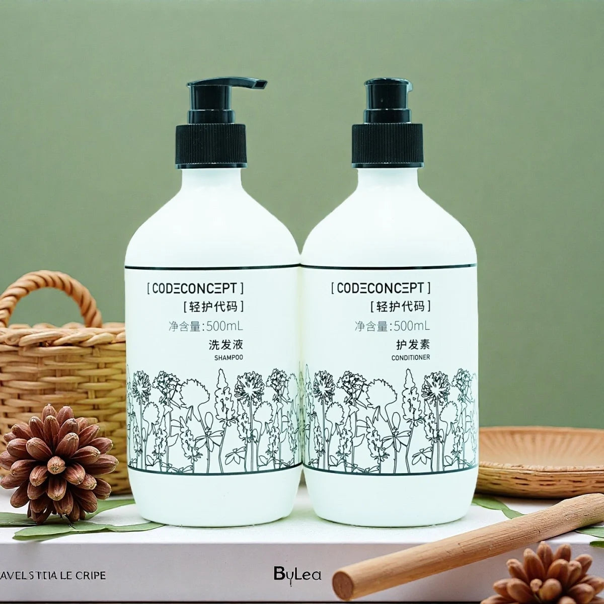 CODE CONCEPT Shampoo oder Spülung oder Duschgel oder Handseife 500ML