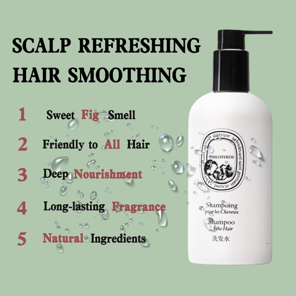 Diptyque body lotion, hotel-shampoo-conditioner, Philosykos