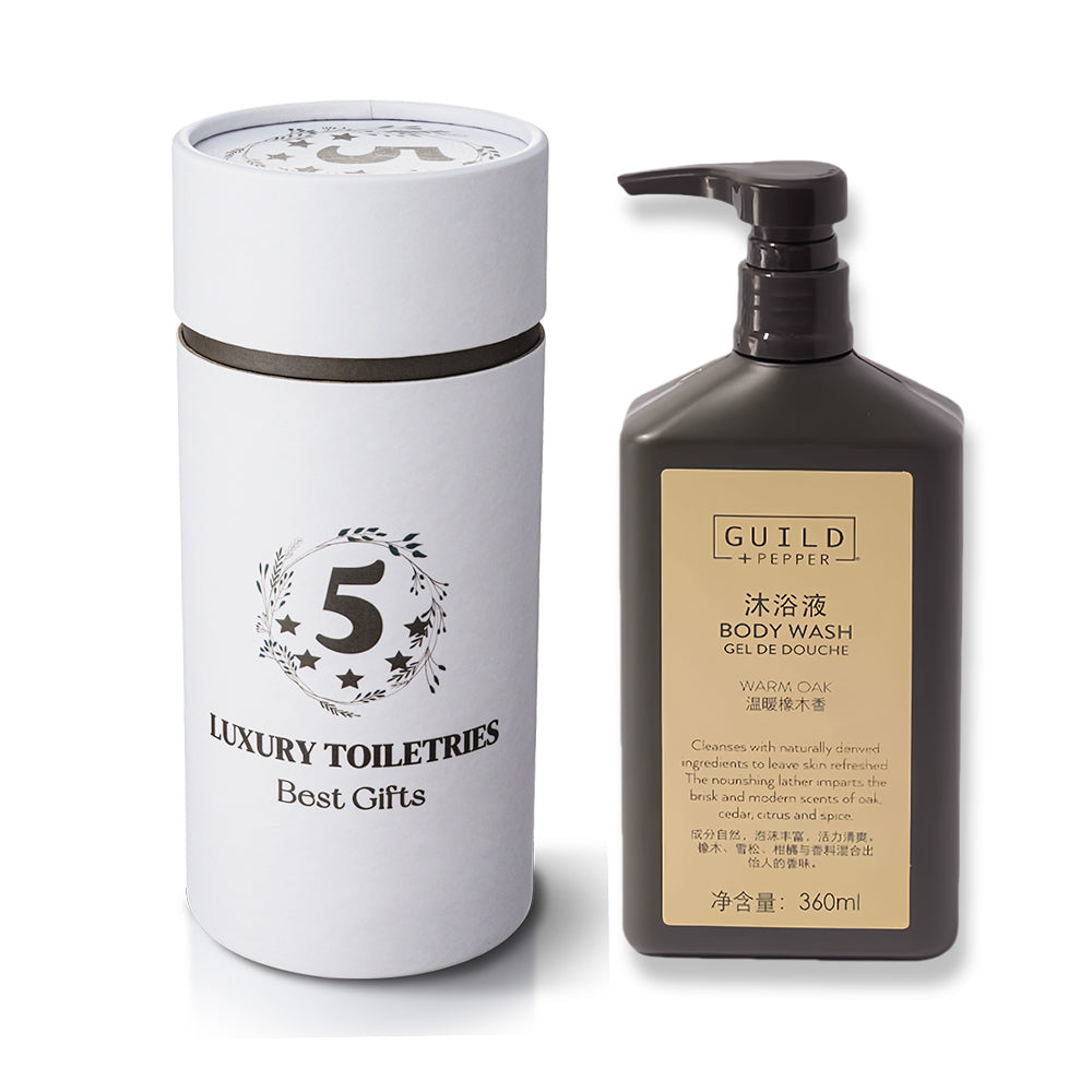 GUILD PEPPER Shampoo & Conditioner & Shower Gel & Body Lotion 360ML
