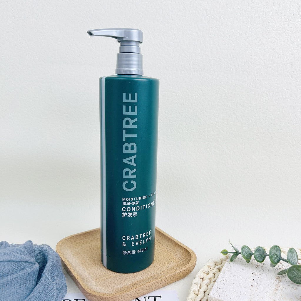 Crabtree and Evelyn body lotion, Hiltion, hotel-shampoo-conditioner