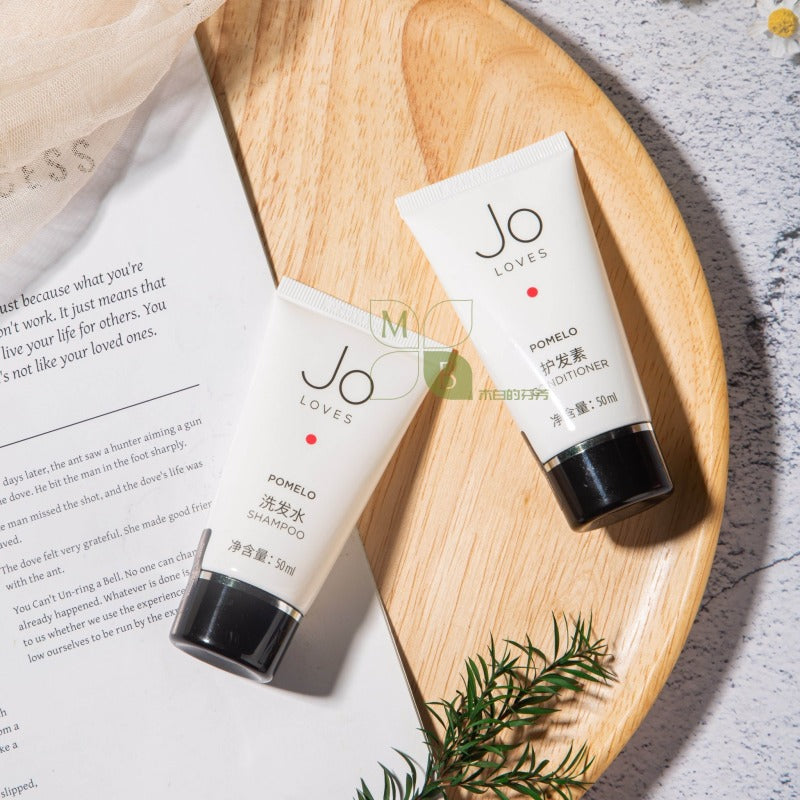JO LOVES Shampoo & Shower Gel & Conditioner & Body Lotion 50ML 1.7oz