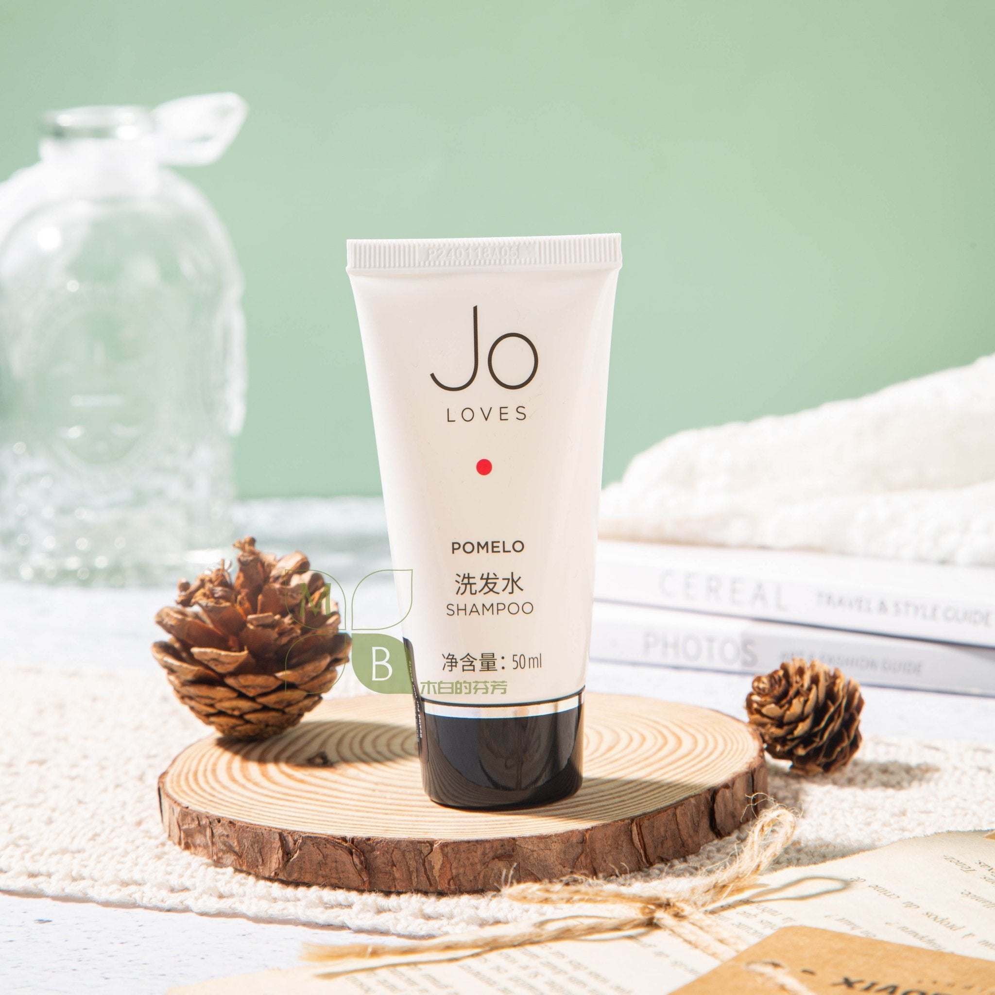 JO LOVES Shampoo & Shower Gel & Conditioner & Body Lotion 50ML 1.7oz