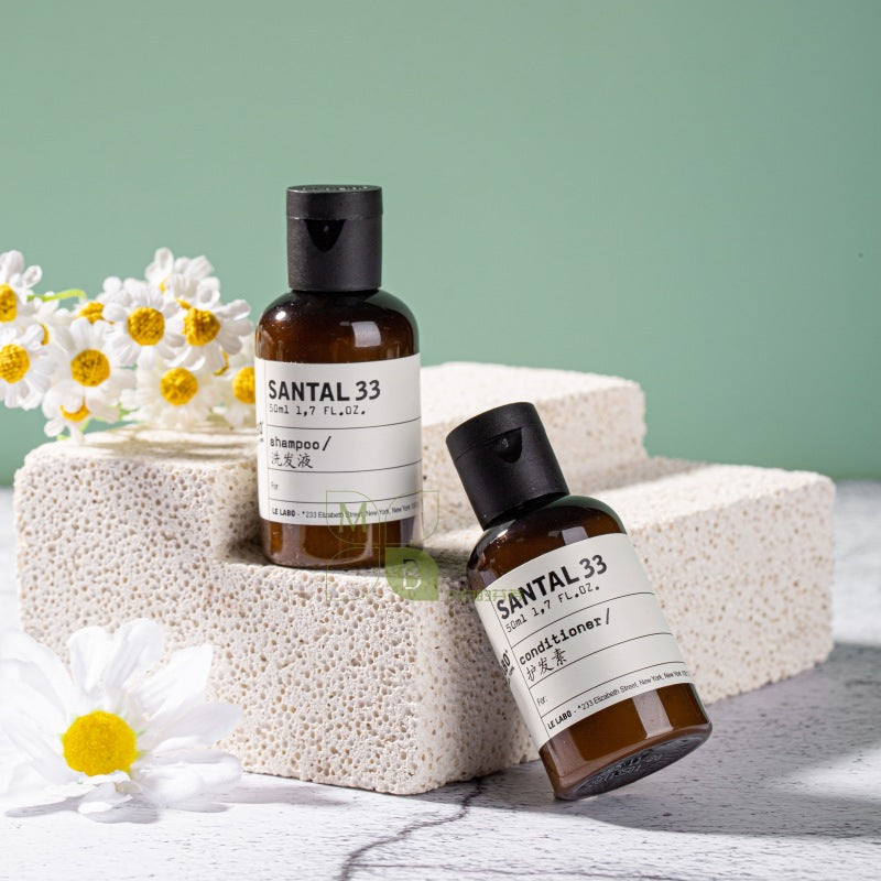 LE LABO SANTAL 33 body lotion, hotel-shampoo-conditioner