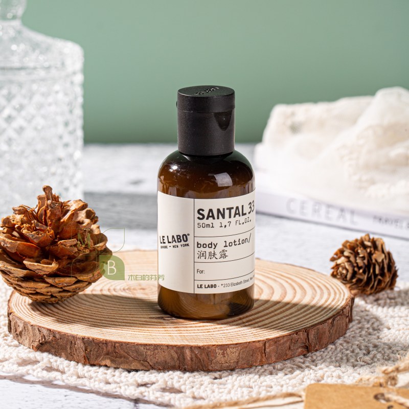LE LABO SANTAL 33 body lotion, hotel-shampoo-conditioner