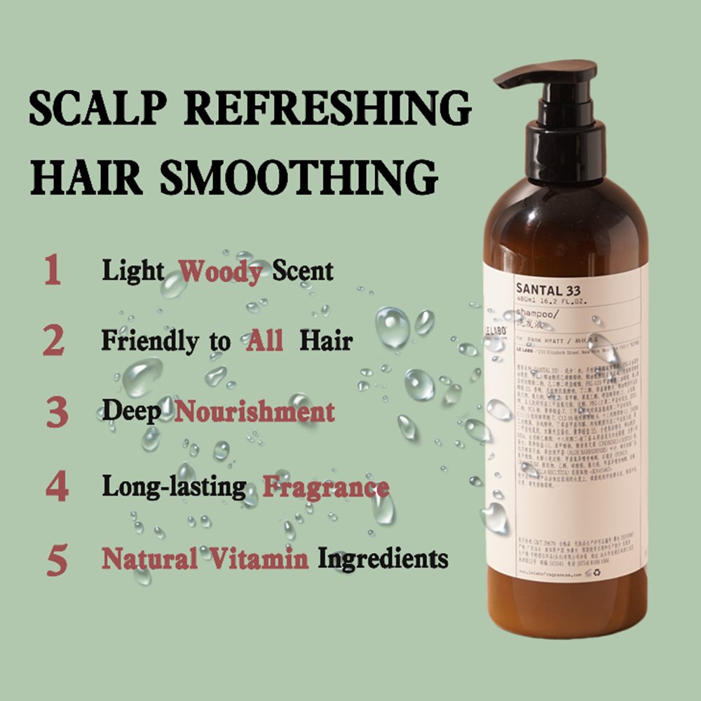 LE LABO SANTAL 33 body lotion, hotel-shampoo-conditioner