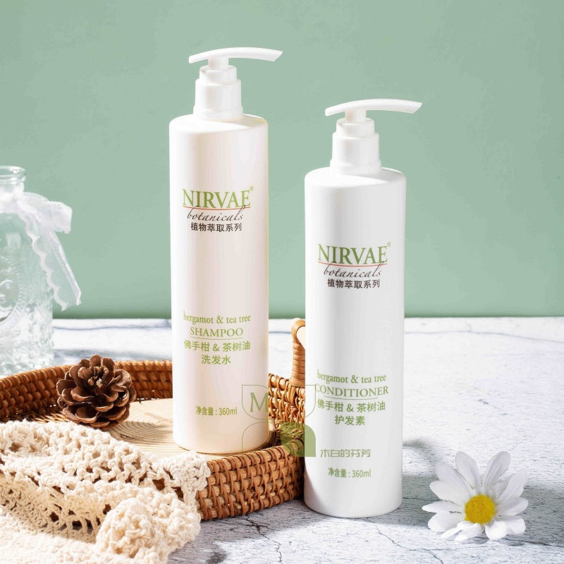 NIRVAE Botanicals Shampoo & Conditioner 360ML(12.2 oz)