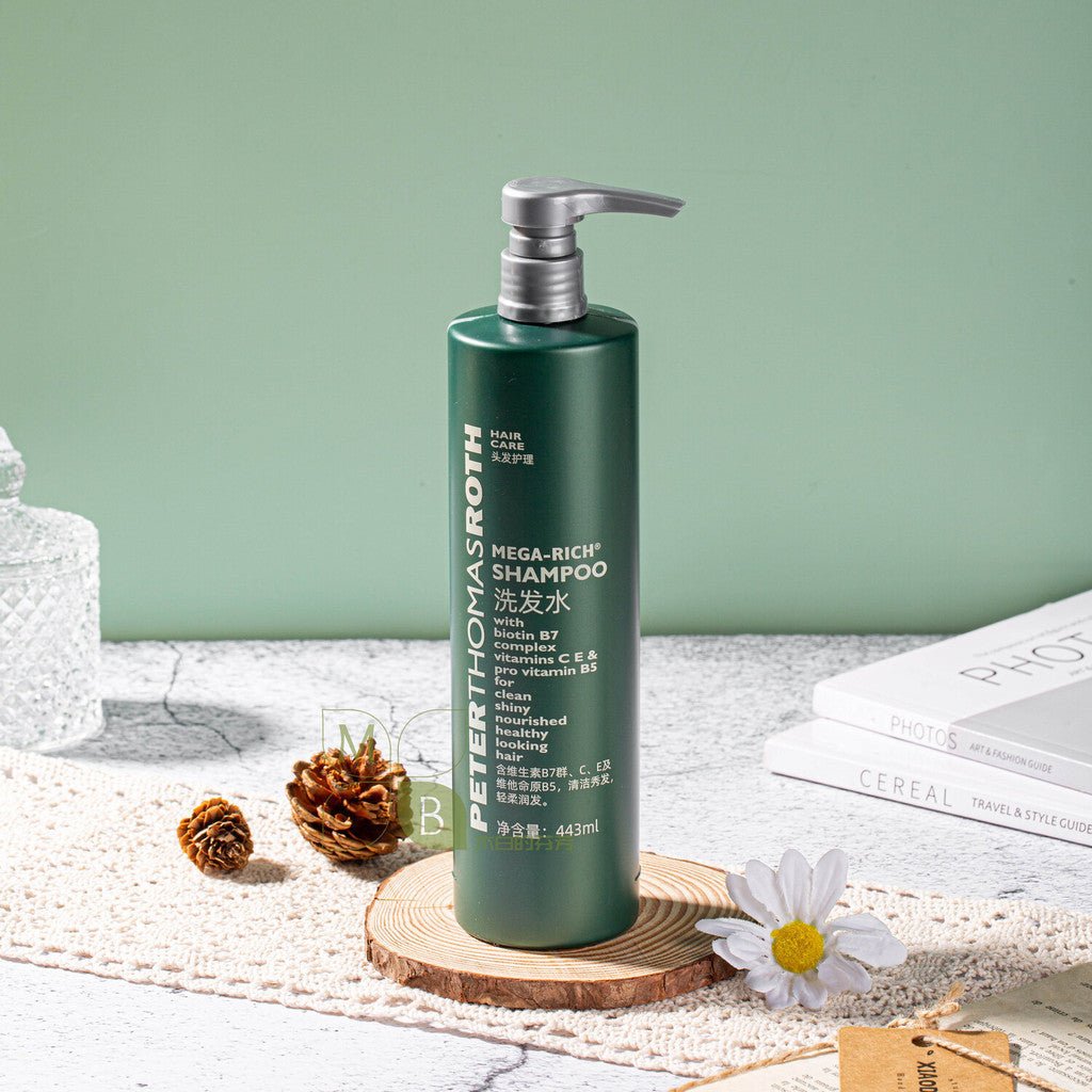 Peter Thomas Roth body lotion, hotel-shampoo-conditioner