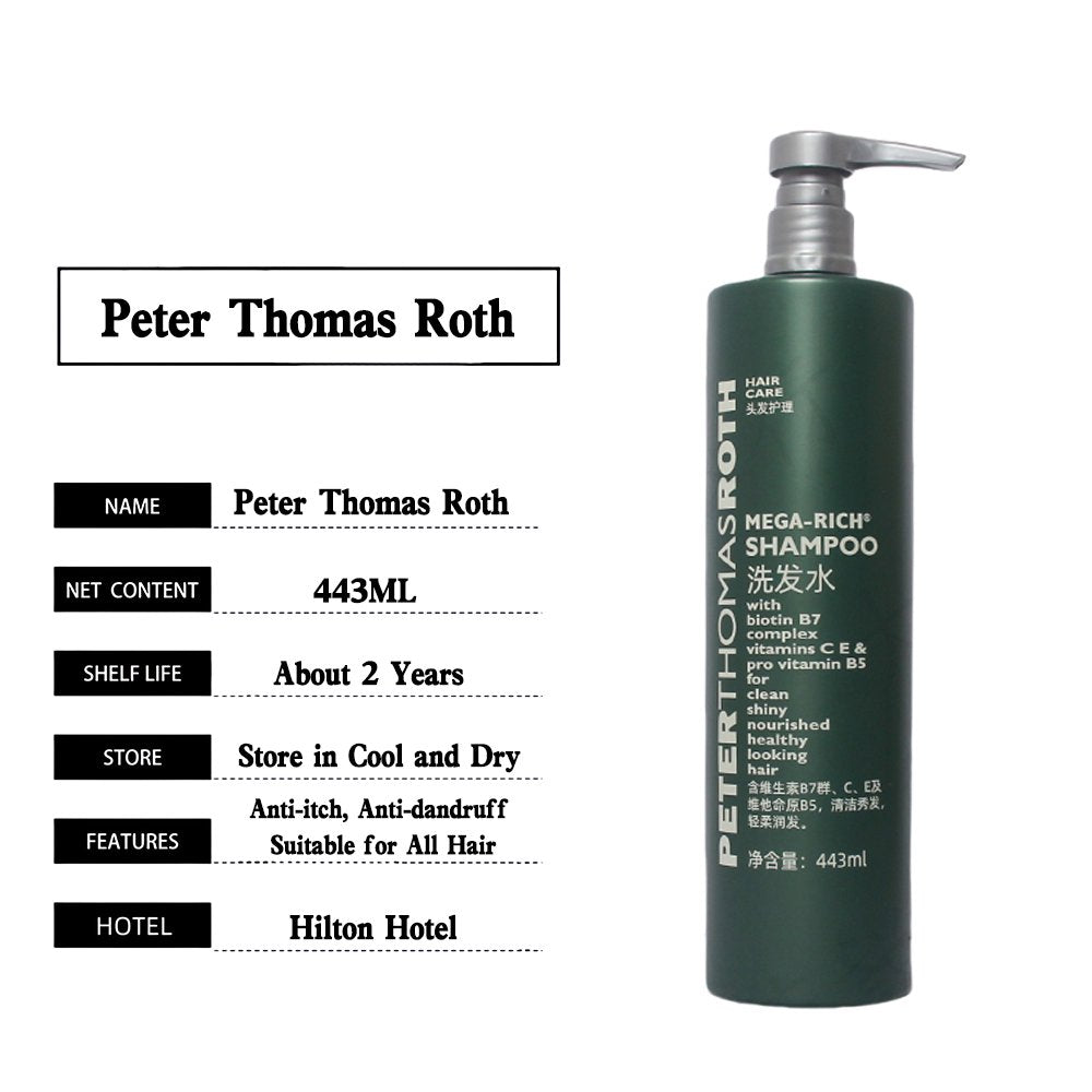 Peter Thomas Roth body lotion, hotel-shampoo-conditioner