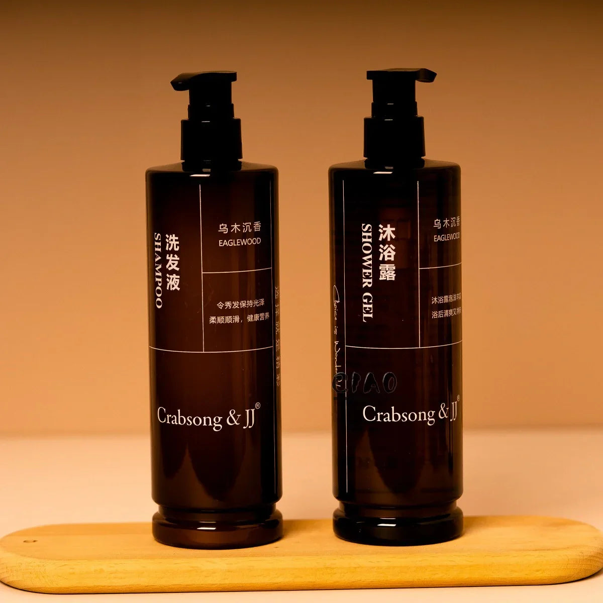 CRABSONG & JJ Shampoo & Conditioner & Body Lotion & Shower Gel 400ML