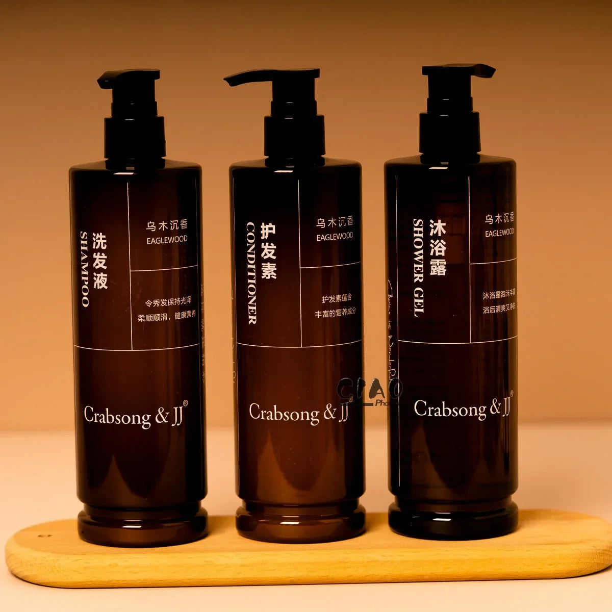 CRABSONG & JJ Shampoo & Conditioner & Body Lotion & Shower Gel 400ML