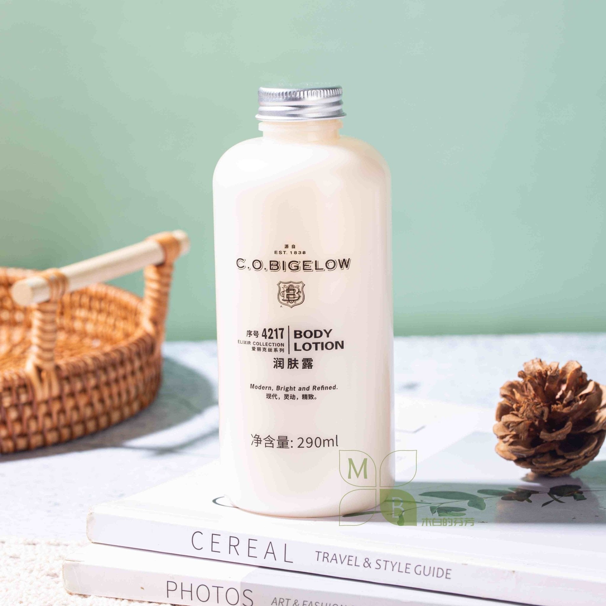 C.O.BIGELOW Shampoo & Shower Gel & Conditioner & Body Lotion & Hand Wash 290ML