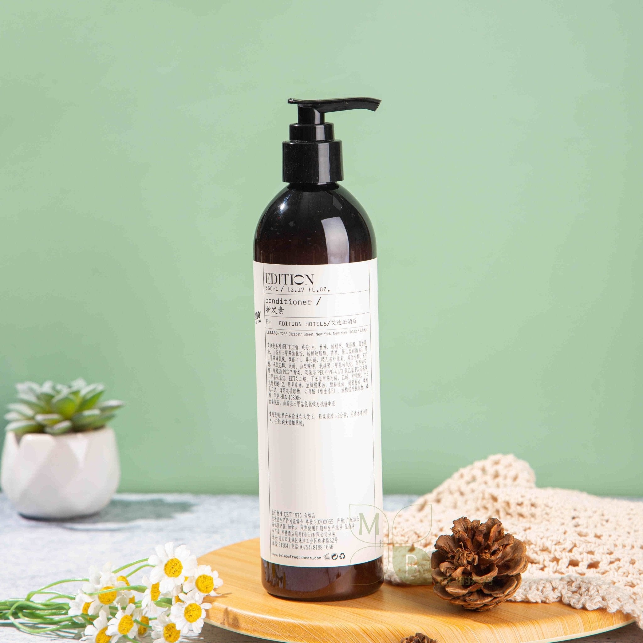 EDITION Shampoo & Shower Gel & Conditioner & Body Lotion 360ML