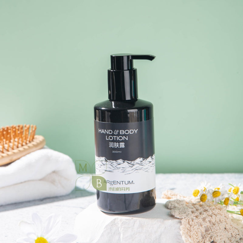 ARGENTUM Shampoo & Shower Gel & Conditioner & Body Lotion 300ML