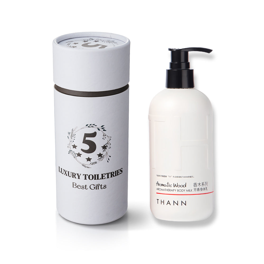 THANN Aromatic Wood Shampoo & Conditioner & Shower Gel &Body Lotion & Hand Wash 320ML