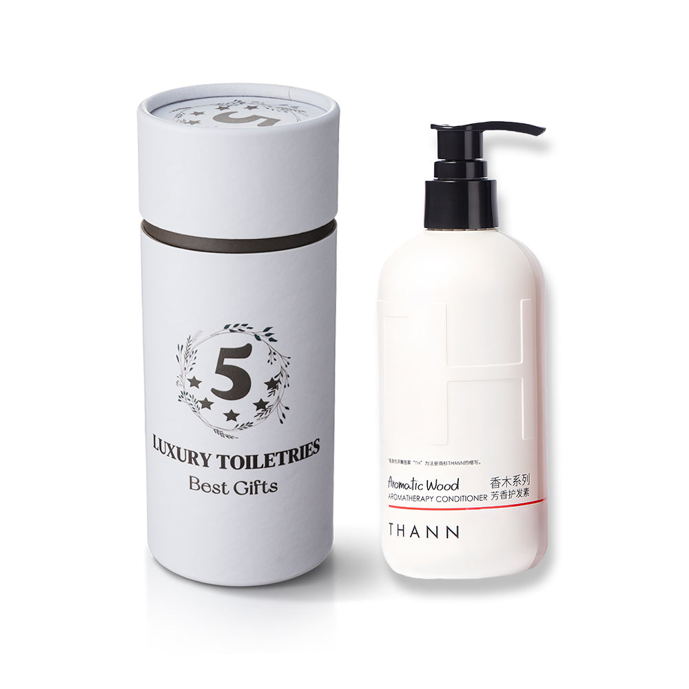 THANN Aromatic Wood Shampoo & Conditioner & Shower Gel &Body Lotion & Hand Wash 320ML