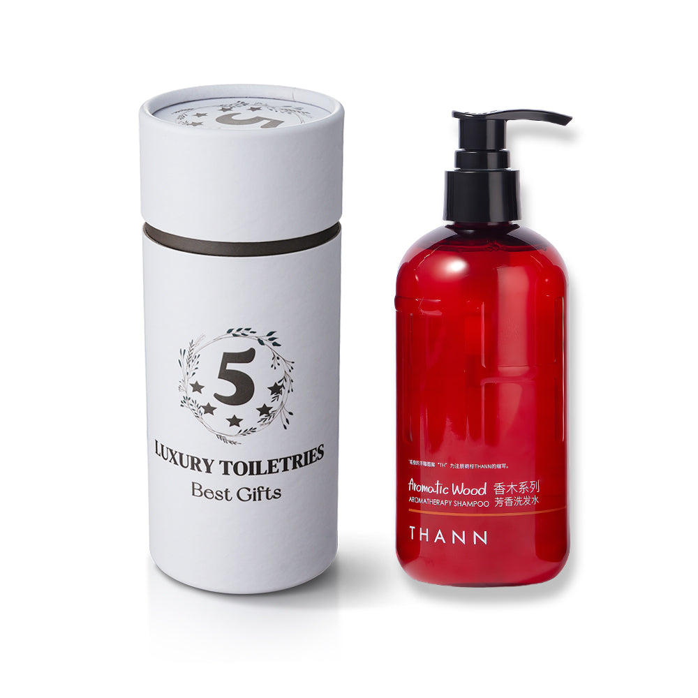THANN Aromatic Wood Shampoo & Conditioner & Shower Gel &Body Lotion & Hand Wash 320ML