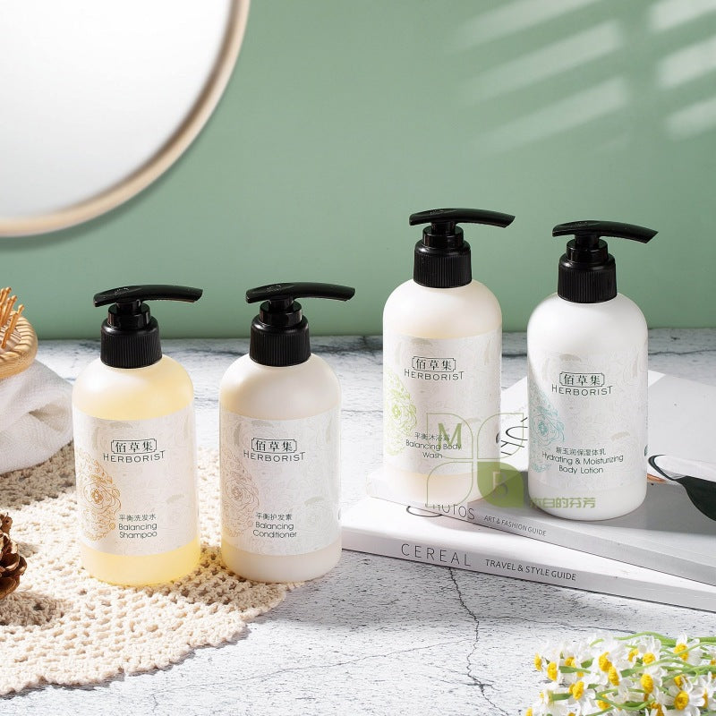 HERBORIST Shampoo & Shower Gel & Conditioner & Body Lotion 240ML