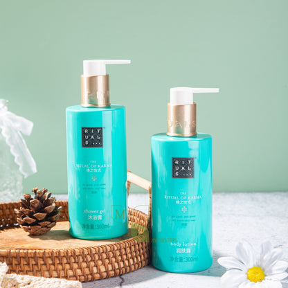 Sofitel Munich Bayerpost Shampoo &amp; Shower Gel &amp; Conditioner &amp; Body Lotion 300ML RITUALS