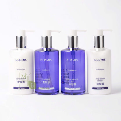 VOCO Hotel Shampoo &amp; Conditioner &amp; Shower Gel &amp; Body Lotion 300ML ELEMIS