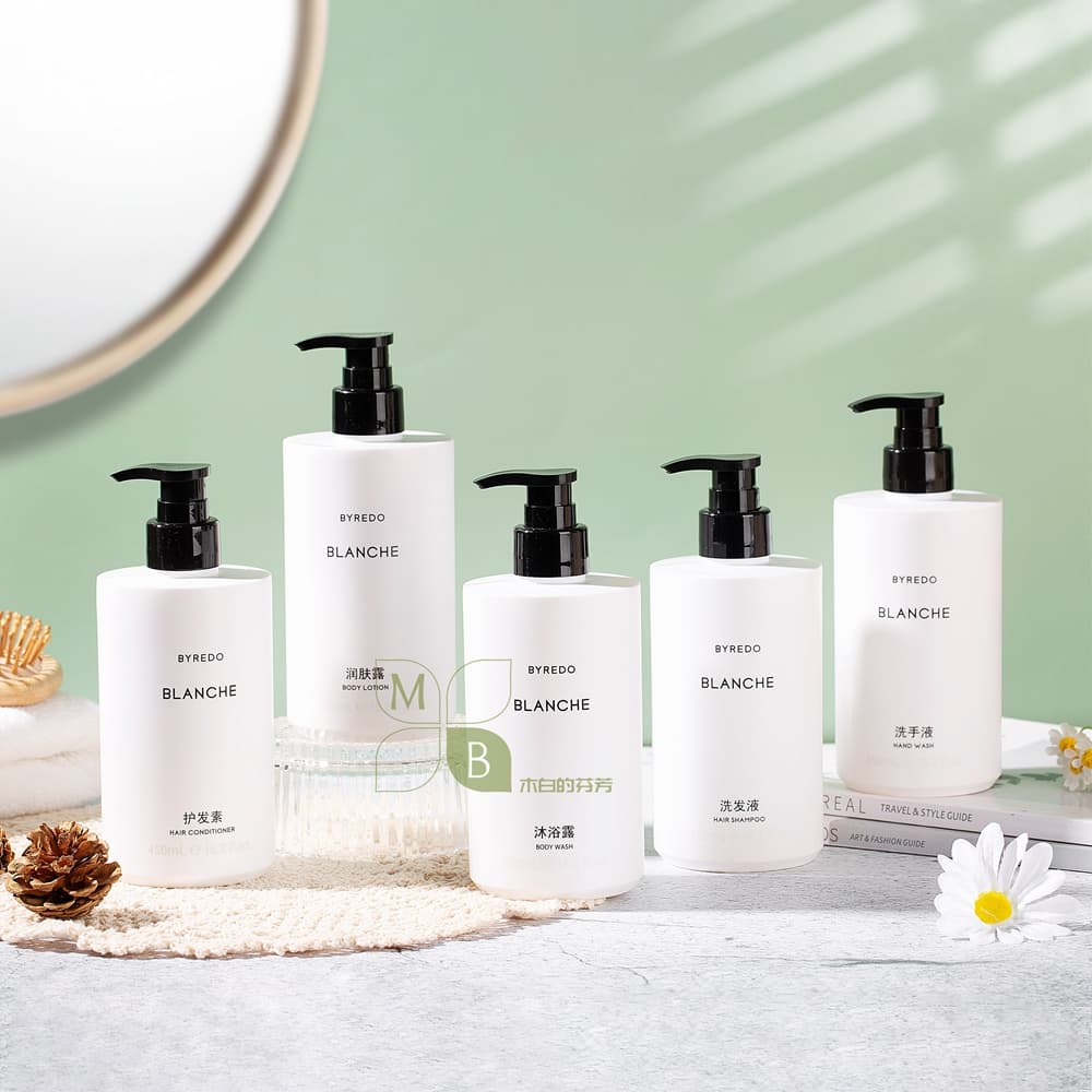 InterContinental Hotels Shampoo & Shower Gel & Conditioner & Body Lotion 450Ml BYREDO BLANCHE