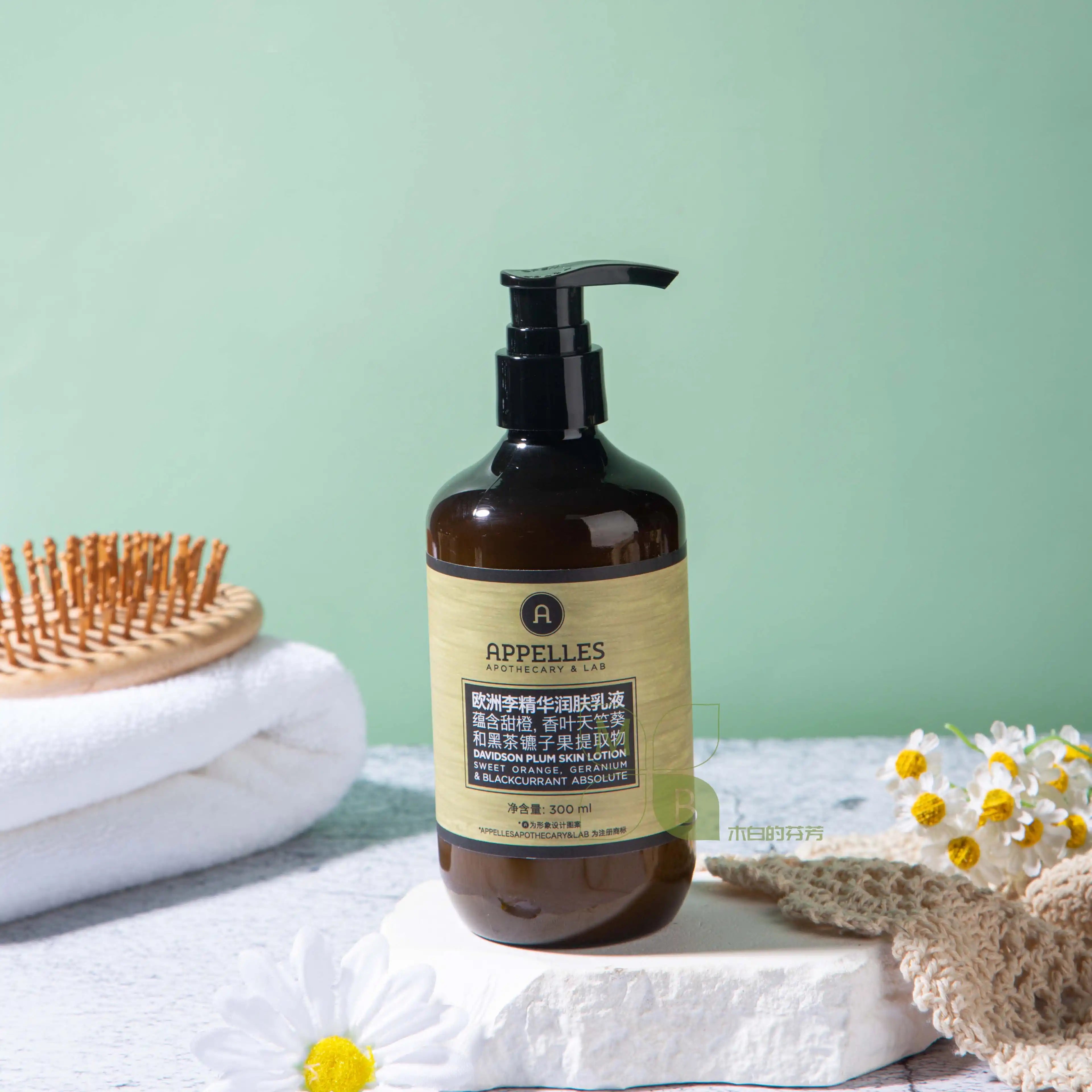 Langham Hotel Shampoo &amp; Conditioner &amp; Body Lotion &amp; Shower Gel Roselle 300ML | APPELLES