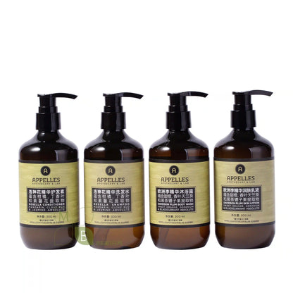 Langham Hotel Shampoo &amp; Conditioner &amp; Body Lotion &amp; Shower Gel Roselle 300ML | APPELLES