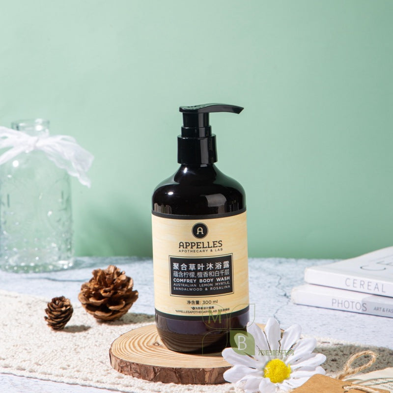 one bottle of APPELLES shower gel.