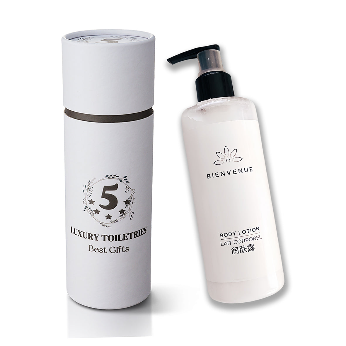 Meipeng Luxury Hotel Shampoo &amp; Conditioner &amp; Shower Gel &amp; Body Lotion 300ML BIENVENUE